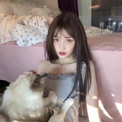雨中的女人
